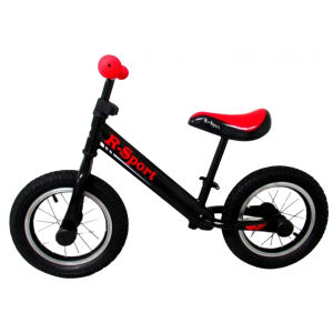 Bicicleta fara pedale cu roti gonflabile R2 R-Sport - Negru [1]
