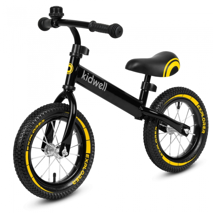 Bicicleta fara pedale Kidwell Cruzer Explorer - Black [1]