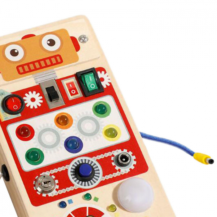 Busy Board pentru Copii Model Robotel [3]