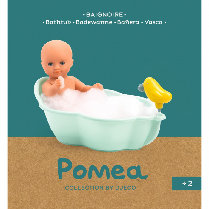 Colectia Pomea Cadita de baie pentru papusi, Djeco [5]