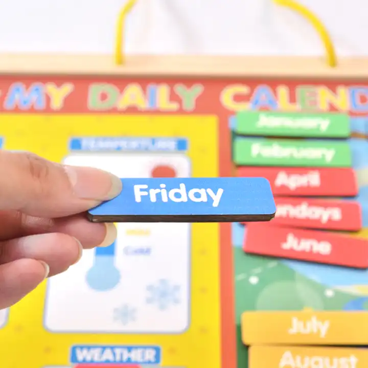 Calendar Magnetic cu Activitatile Zilnice [6]