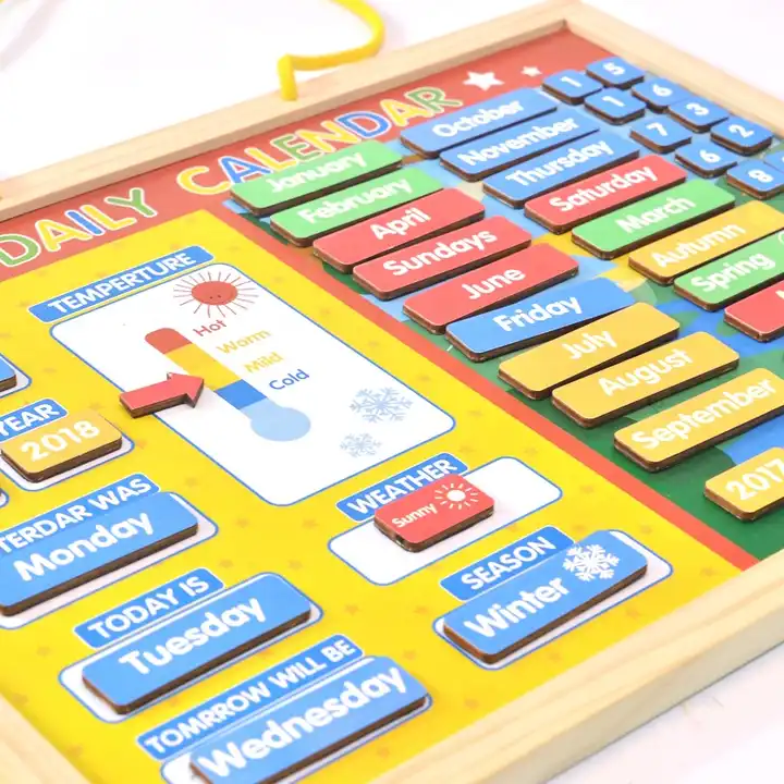 Calendar Magnetic cu Activitatile Zilnice [2]
