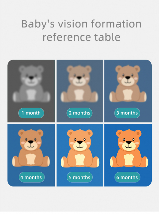 Carduri educative de stimulare vizuală diverse modele 0 luni- 3 ani [5]