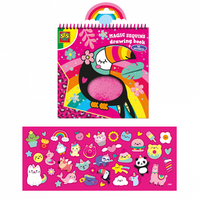 Carte de colorat cu paiete magice [2]
