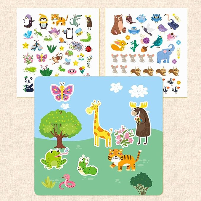 Carte de colorat reutilizabila, Magic Water, diverse modele, 12 pagini [5]