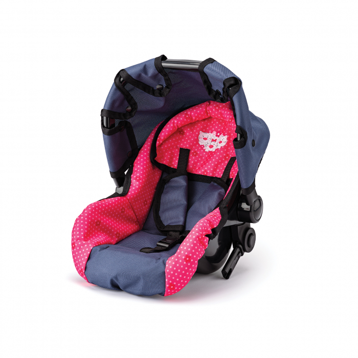 Carucior pentru papusi modern, scaun auto - Pisici Chichi, 2 in 1 [4]