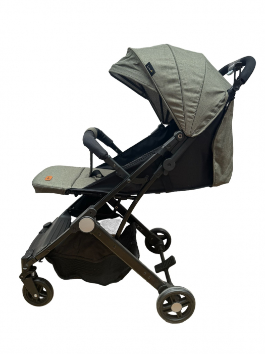 Carucior 4 Roti, Pliabil, Potrivit pentru Avion - Verde Olive [2]