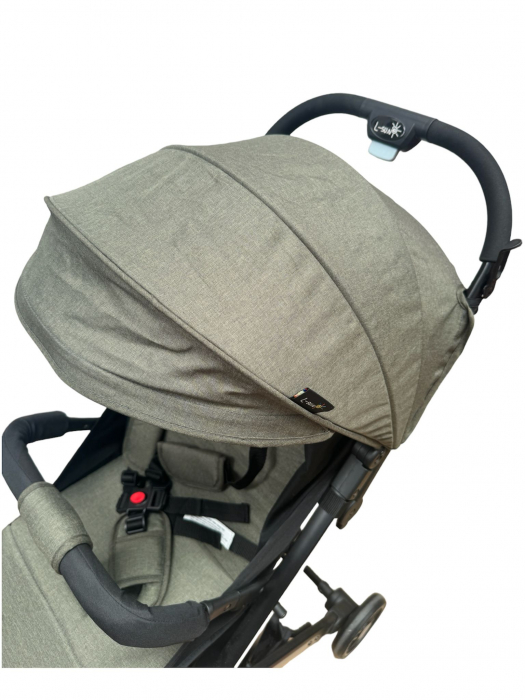 Carucior 4 Roti, Pliabil, Potrivit pentru Avion - Verde Olive [3]
