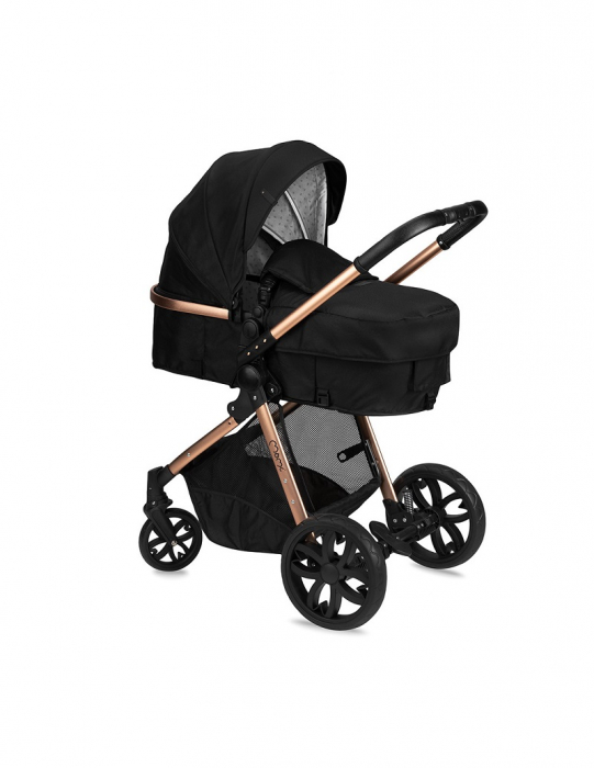 Carucior transformabil 2in1 Momi Limuru - Black [2]