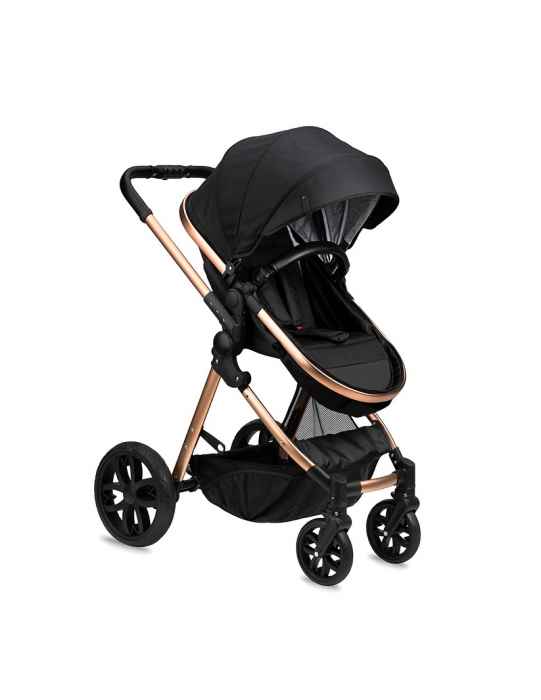 Carucior transformabil 2in1 Momi Limuru - Black [6]
