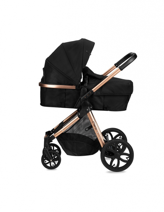 Carucior transformabil 2in1 Momi Limuru - Black [3]
