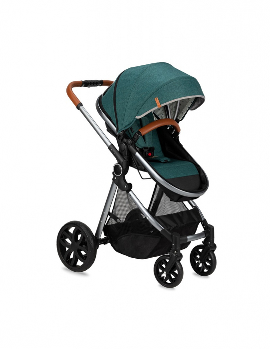 Carucior transformabil 2in1 Momi Limuru - Green [3]