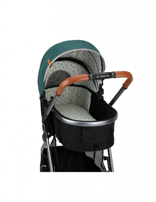 Carucior transformabil 2in1 Momi Limuru - Green [5]
