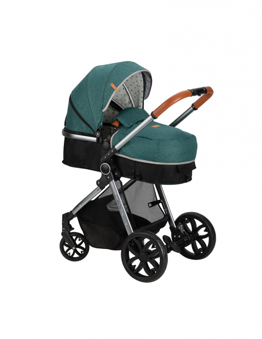 Carucior transformabil 2in1 Momi Limuru - Green [2]