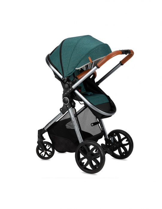 Carucior transformabil 2in1 Momi Limuru - Green [4]