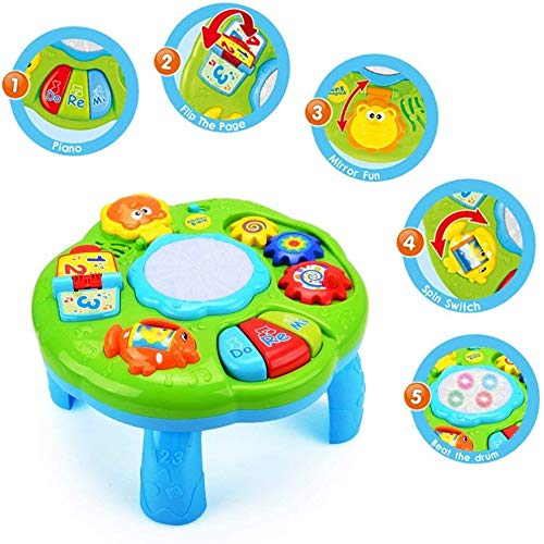 Centru activitati bebelusi 2 in 1 - sunete, oglinda, carticica [3]