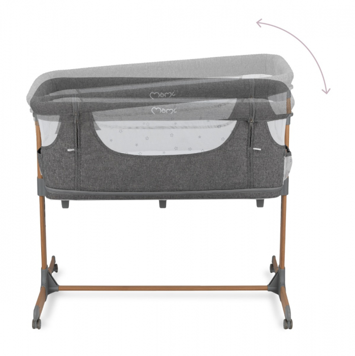 Co-sleeper Momi, Smart Bed 4 in 1 - Grey [6]