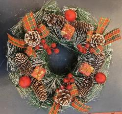 Coronita Mare Craciun 40 cm – Ornament pentru Interior si Exterior [1]