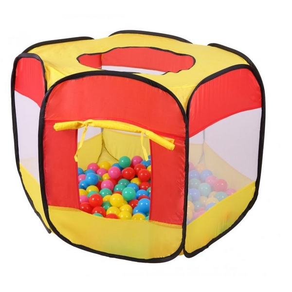 Cort de joaca Ecotoys cu 100 de bile [1]