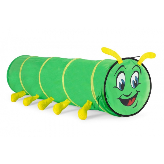 Cort de joaca pentru copii cu tunel Ecotoys 8601 - Omida verde [1]