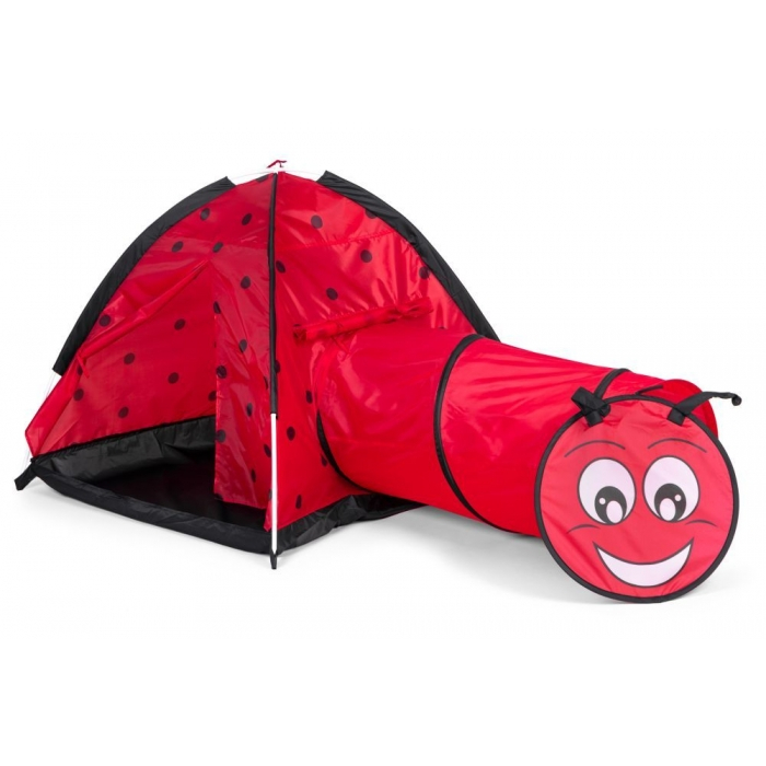 Cort de joaca pentru copii cu tunel Iplay 8902 - Buburuza [1]