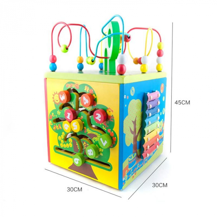 Cub centru activitati Magic Box 5 in 1 [2]