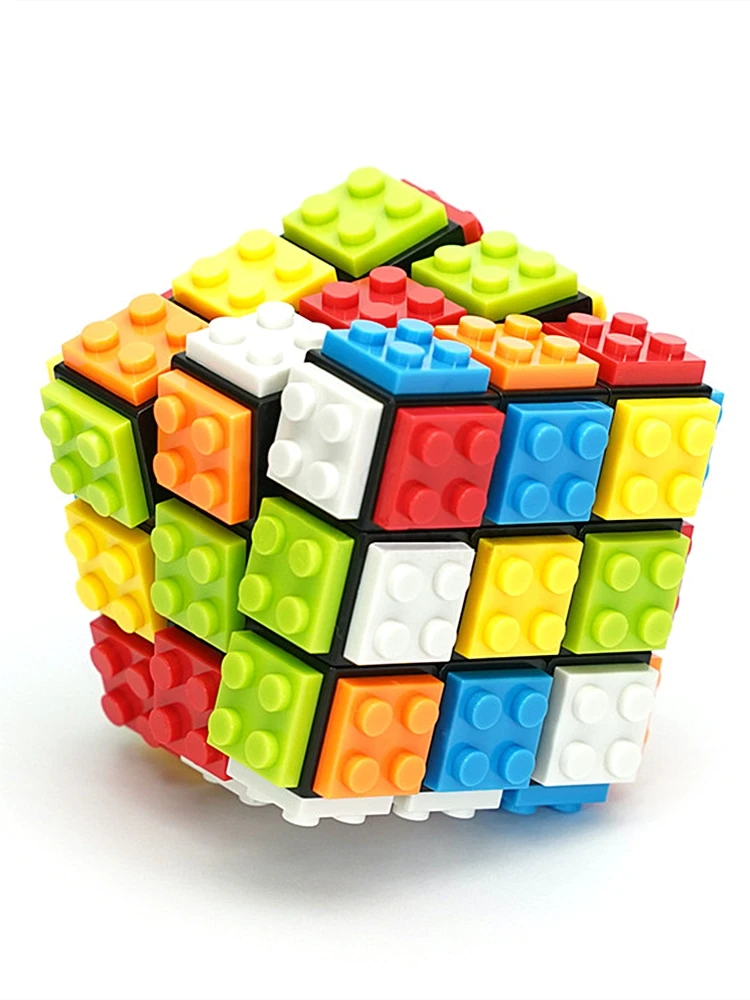 Cub Rubik piese Lego, multicolor [2]