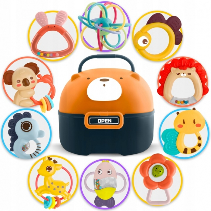 Cutie cu 10 jucarii pentru copii Ricokids 773800 [1]