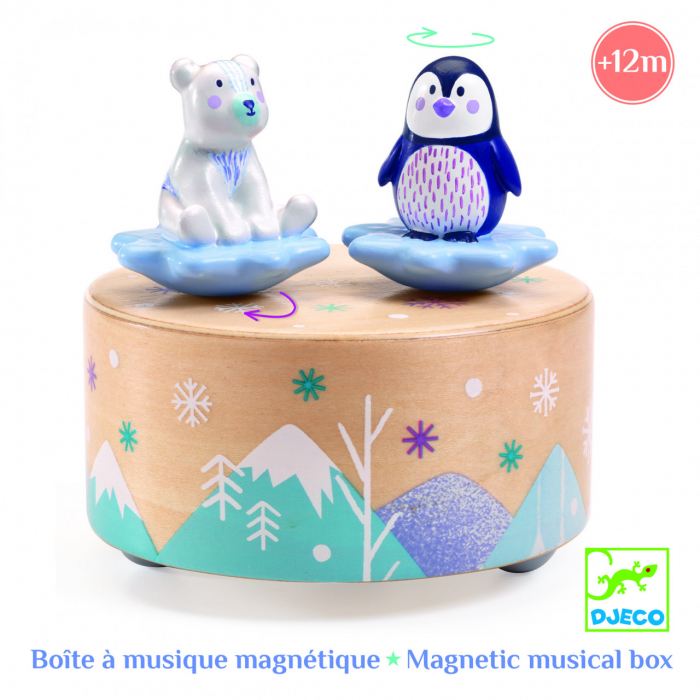 Cutie muzicala magnetica In parcul de gheata, Djeco [5]