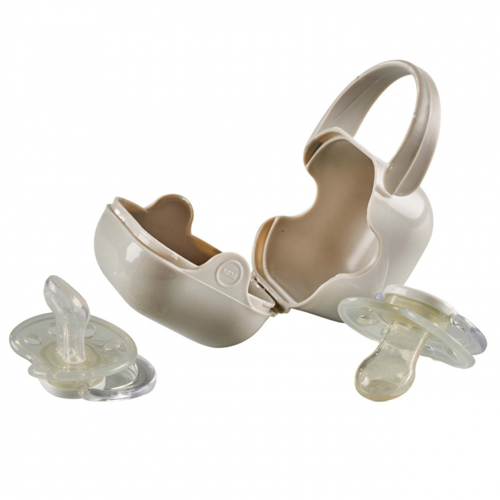 Cutie portabila pentru suzeta, gri, Thermobaby [4]