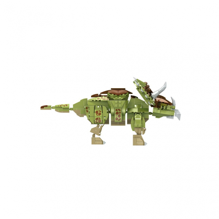 Dinozaur de jucarie - Set constructie Triceraptos (450 piese) [4]