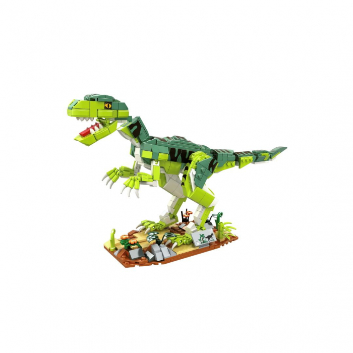 Dinozaur de jucarie - Set constructie - Velociraptor (539 piese) [2]