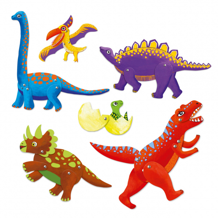 Joc creativ Dinozauri in miscare, Djeco [2]