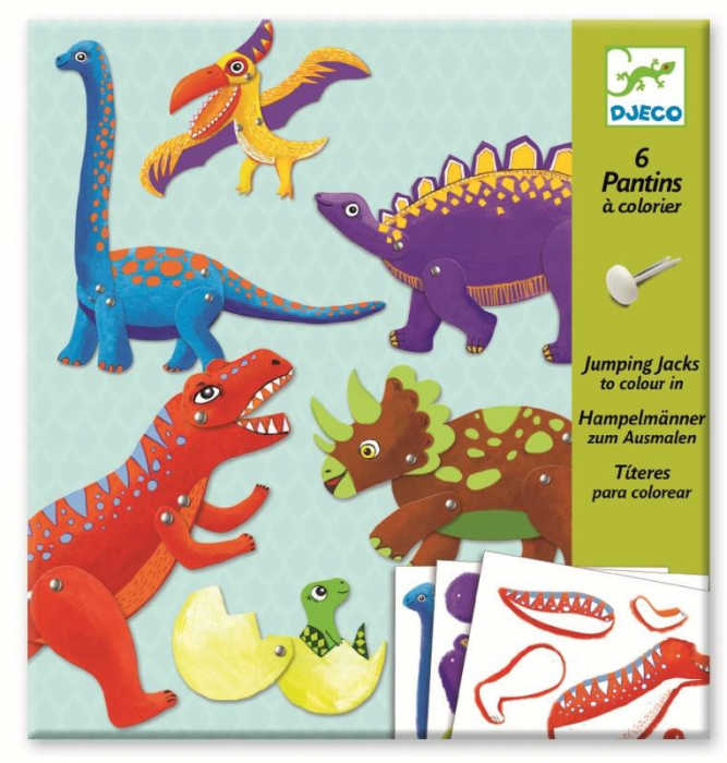 Joc creativ Dinozauri in miscare, Djeco [3]