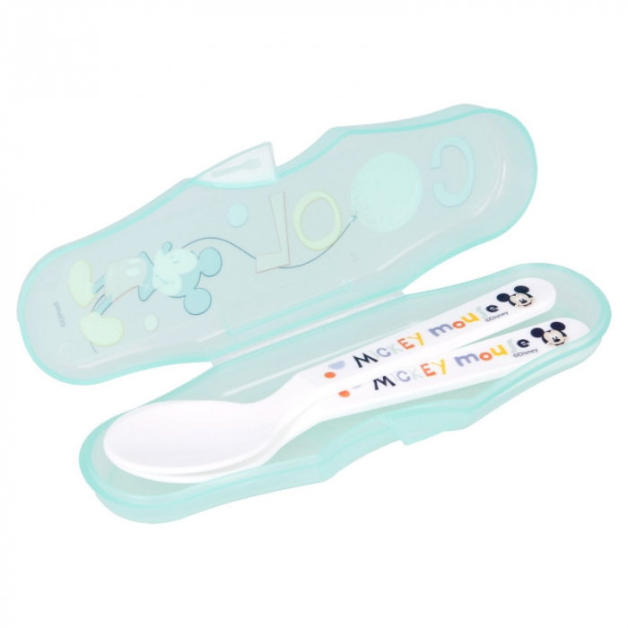 DISNEY MICKEY SET DE 2 LINGURI SI CUTIE DE TRANSPORT [4]