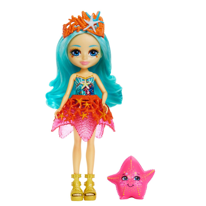 Enchantimals Royal Papusi Si Animalute Staria Starfish Si Beamy [2]