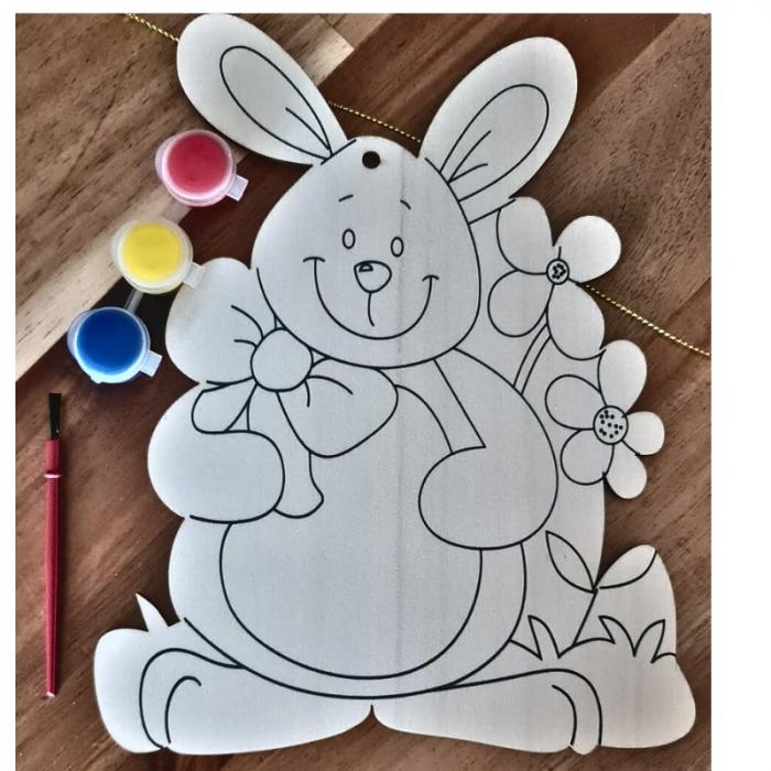 Figurine din lemn pentru pictat - Iepuras [1]