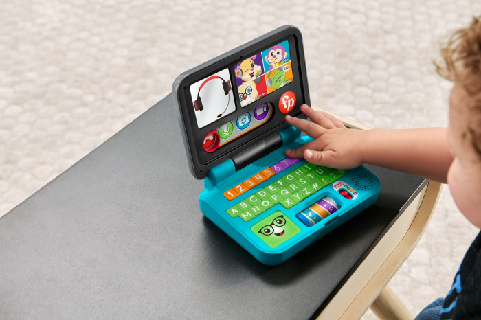 FISHER PRICE LAUGH&LEARN LAPTOP INTERACTIV IN LIMBA ROMANA [5]