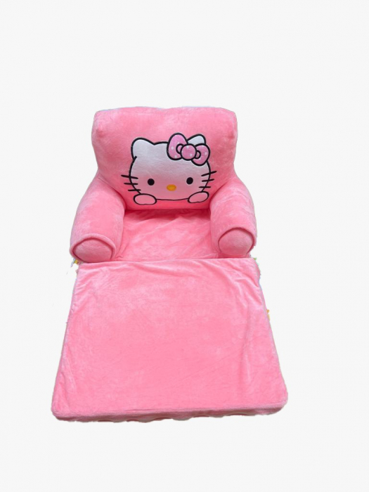 Fotoliu din plus pentru copii, extensibil, Minnie, Ursulet, Hello Kitty [2]
