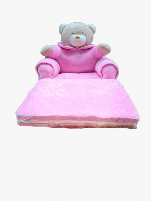 Fotoliu din plus pentru copii, extensibil, Minnie, Ursulet, Hello Kitty [3]