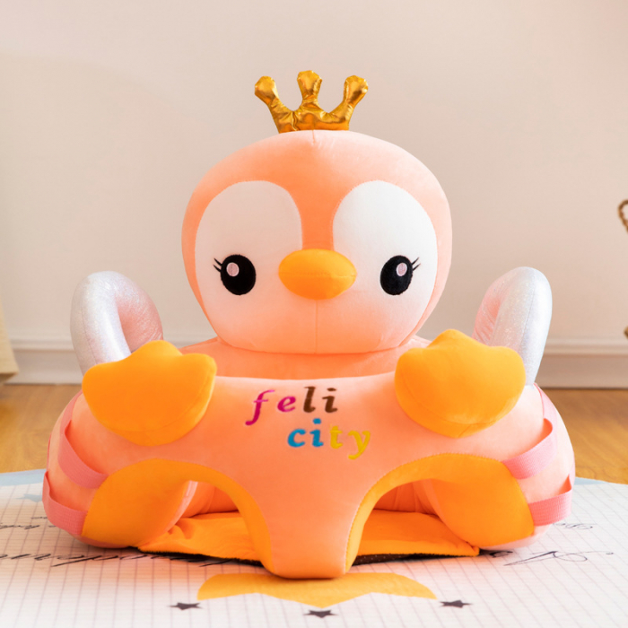 Fotoliu din plus bebelusi, moale si pufos, arcada cu jucarii inclusa, personaje diferite [1]