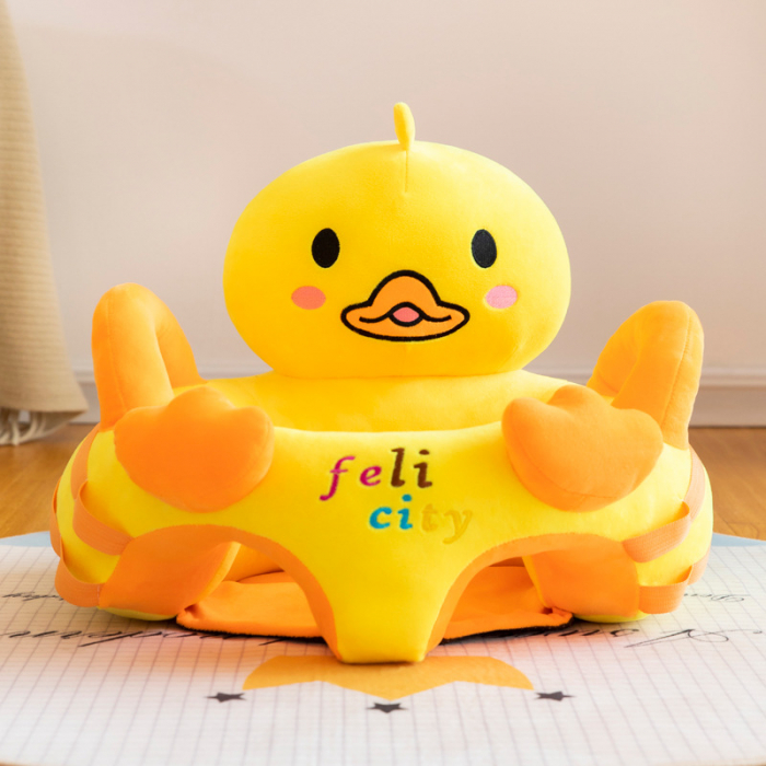 Fotoliu din plus bebelusi, moale si pufos, arcada cu jucarii inclusa, personaje diferite [2]