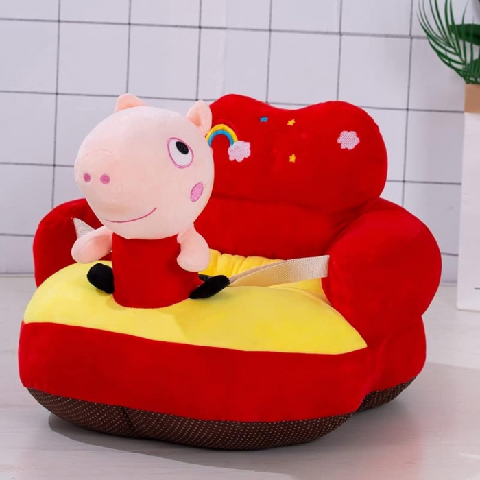 Fotoliu din Plus cu Spatar pentru Bebe - Peppa Pig [1]