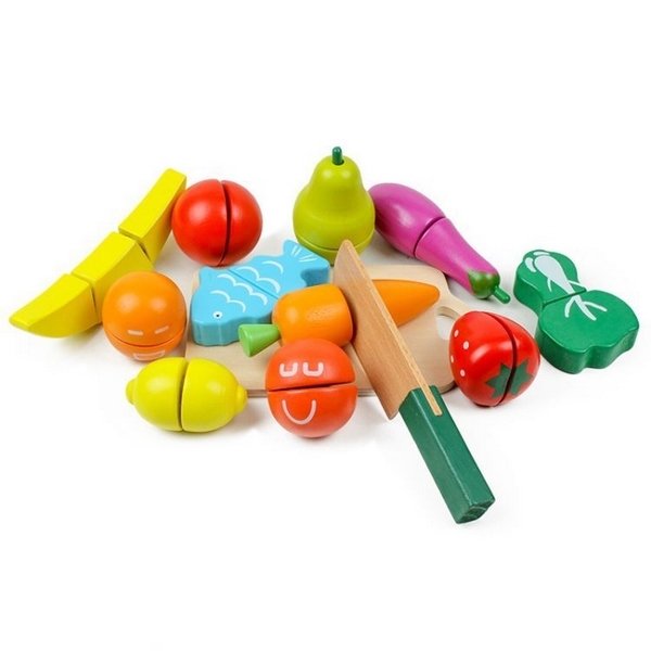 Fructe si legume din lemn ECOTOYS HM015202 [1]