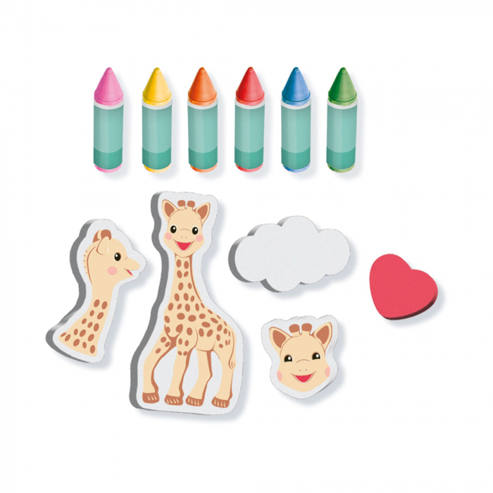 Girafa Sophie - Creioane de baie cu forme [2]