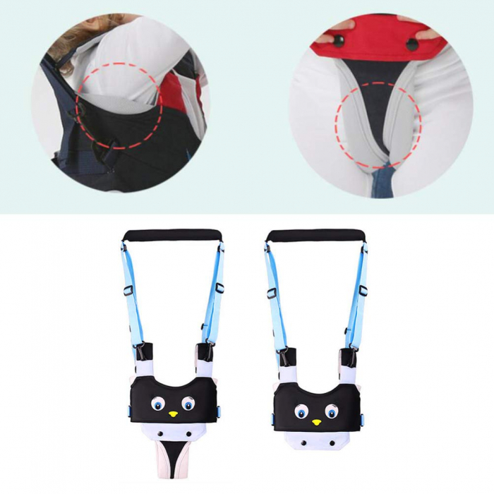 Ham Bebelusi Premergator Ergonomic 2in1 Pisicuta Bleu [2]