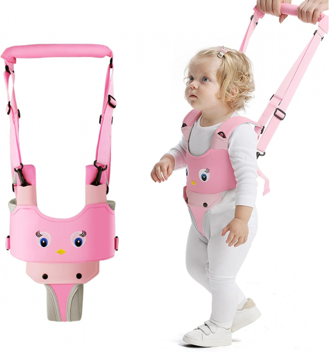 Ham Bebelusi Premergator Ergonomic 2in1 Pisicuta Roz [2]