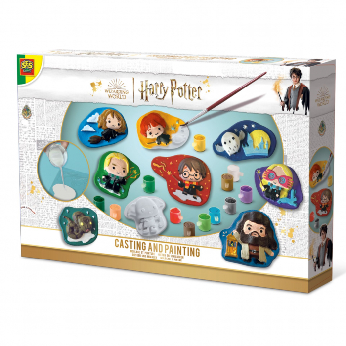 Harry Potter - Set creativ copii cu mulaj si pictura [1]