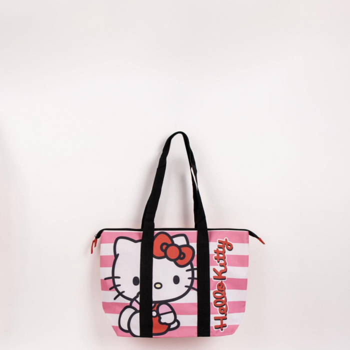 Hello Kitty Stripes Geanta de Plaja Copii 47 cm [3]