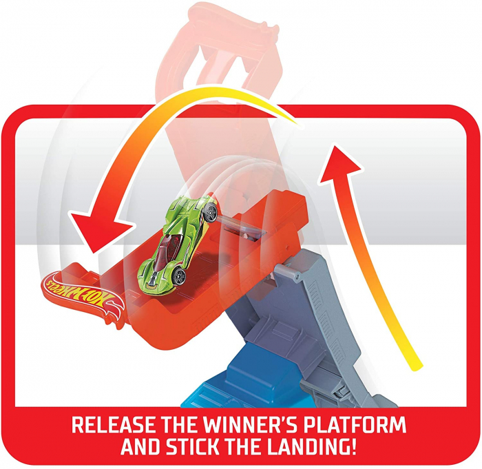 Hot Wheels Lansator Cu Masinuta Power Up the Hill [6]